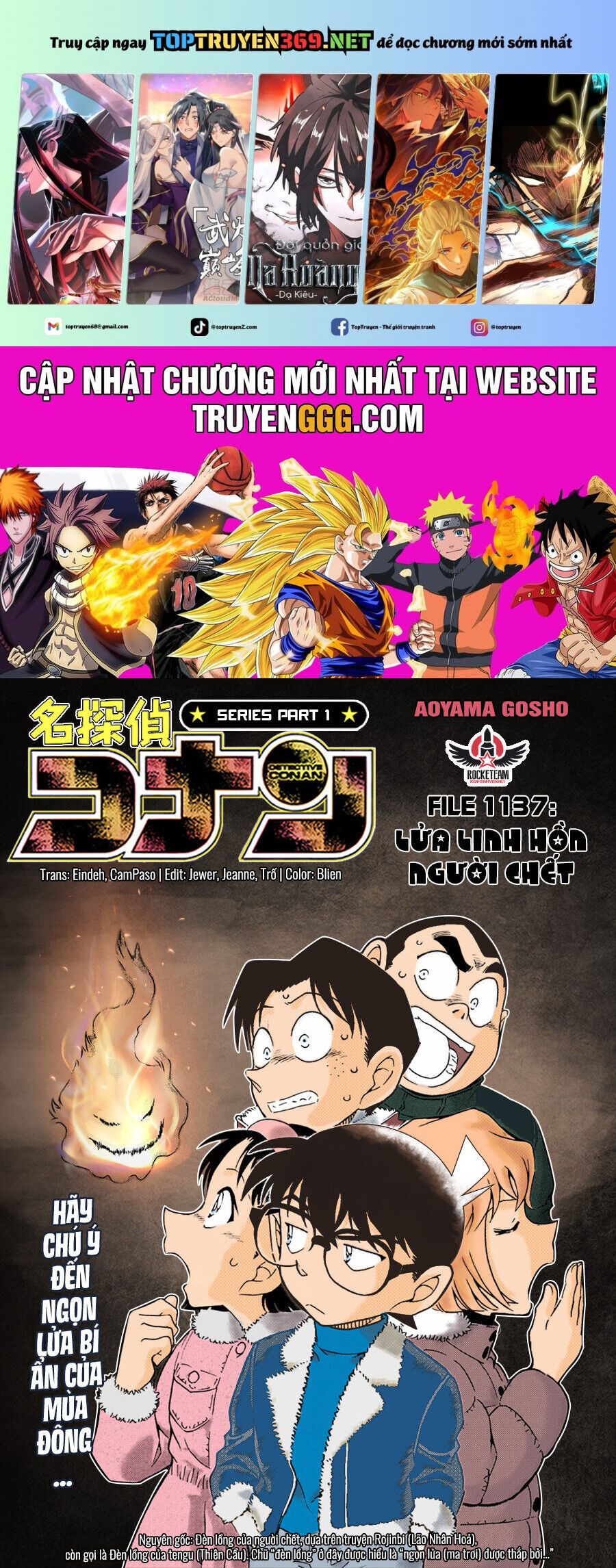 Thám Tử Conan Chap 1137 - Next Chap 1138