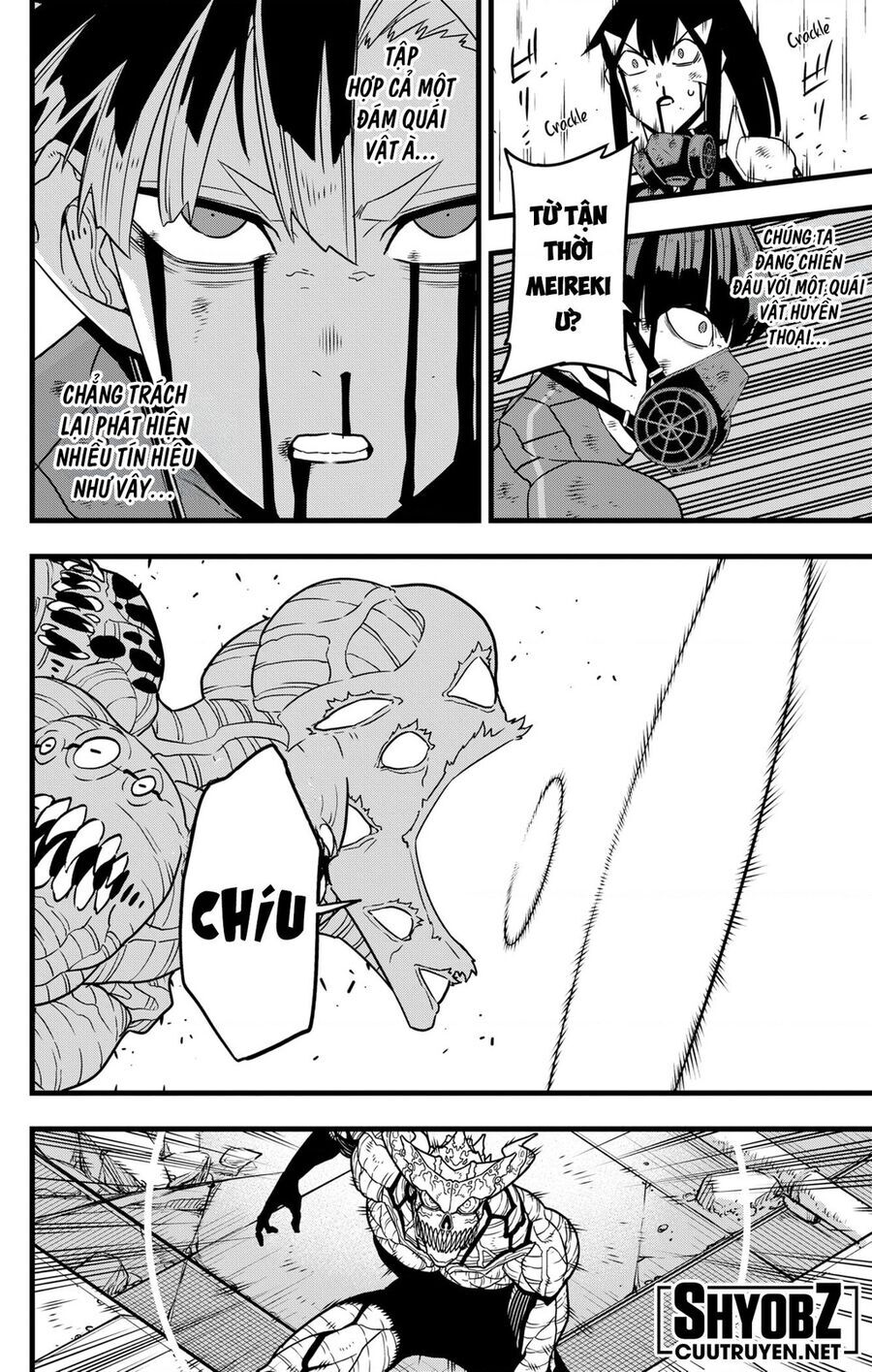 Hôm Nay - Tôi Hóa Kaiju Chap 123 - Next Chap 124