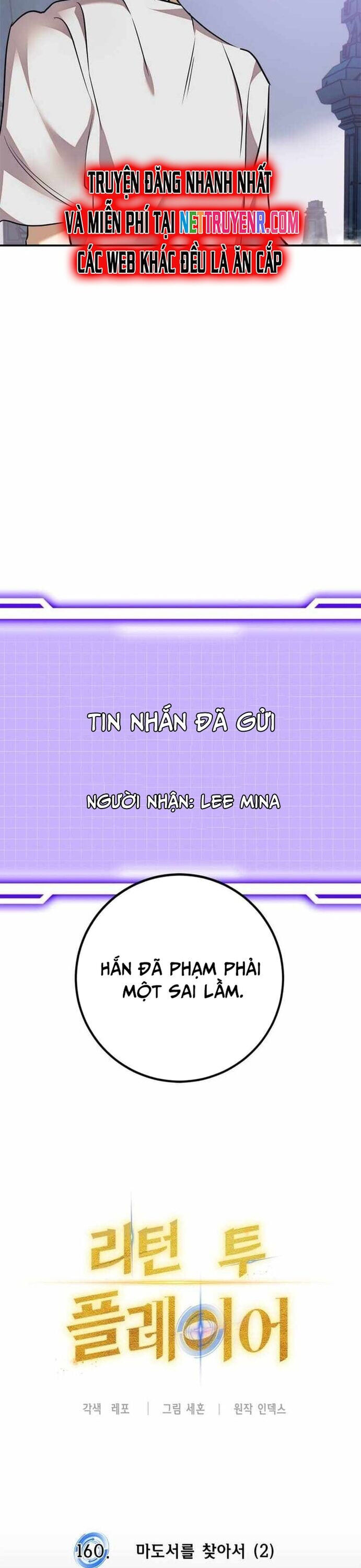 Trở Lại Thành Người Chơi Chap 160 - Next Chap 161