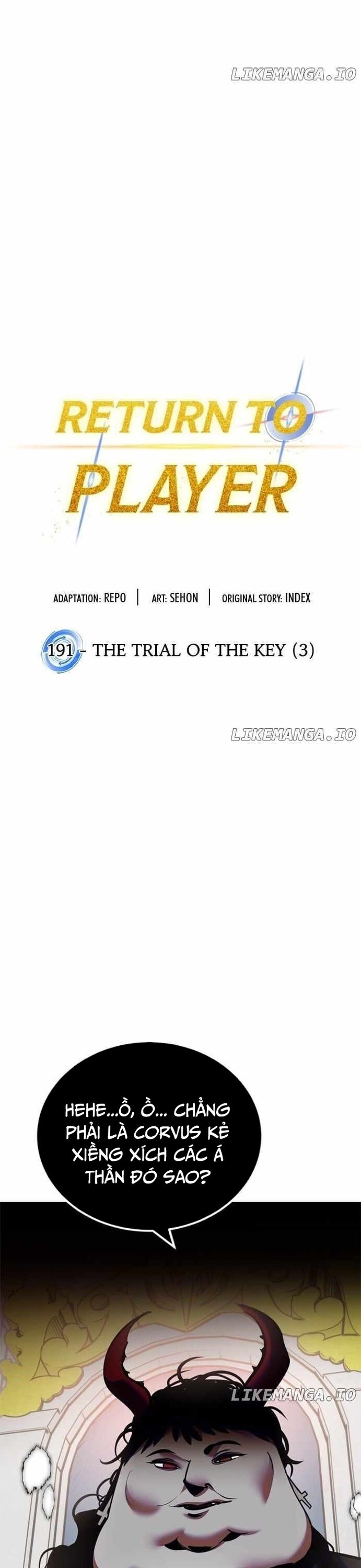 Trở Lại Thành Người Chơi Chap 191 - Next Chap 192