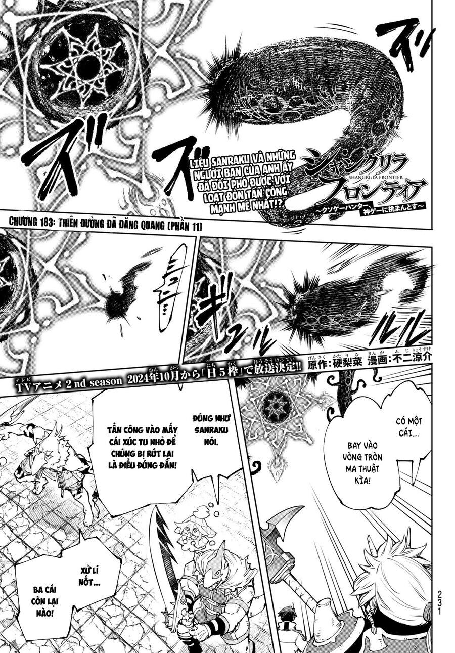 Shangri-La Frontier Chap 183 - Next Chap 184