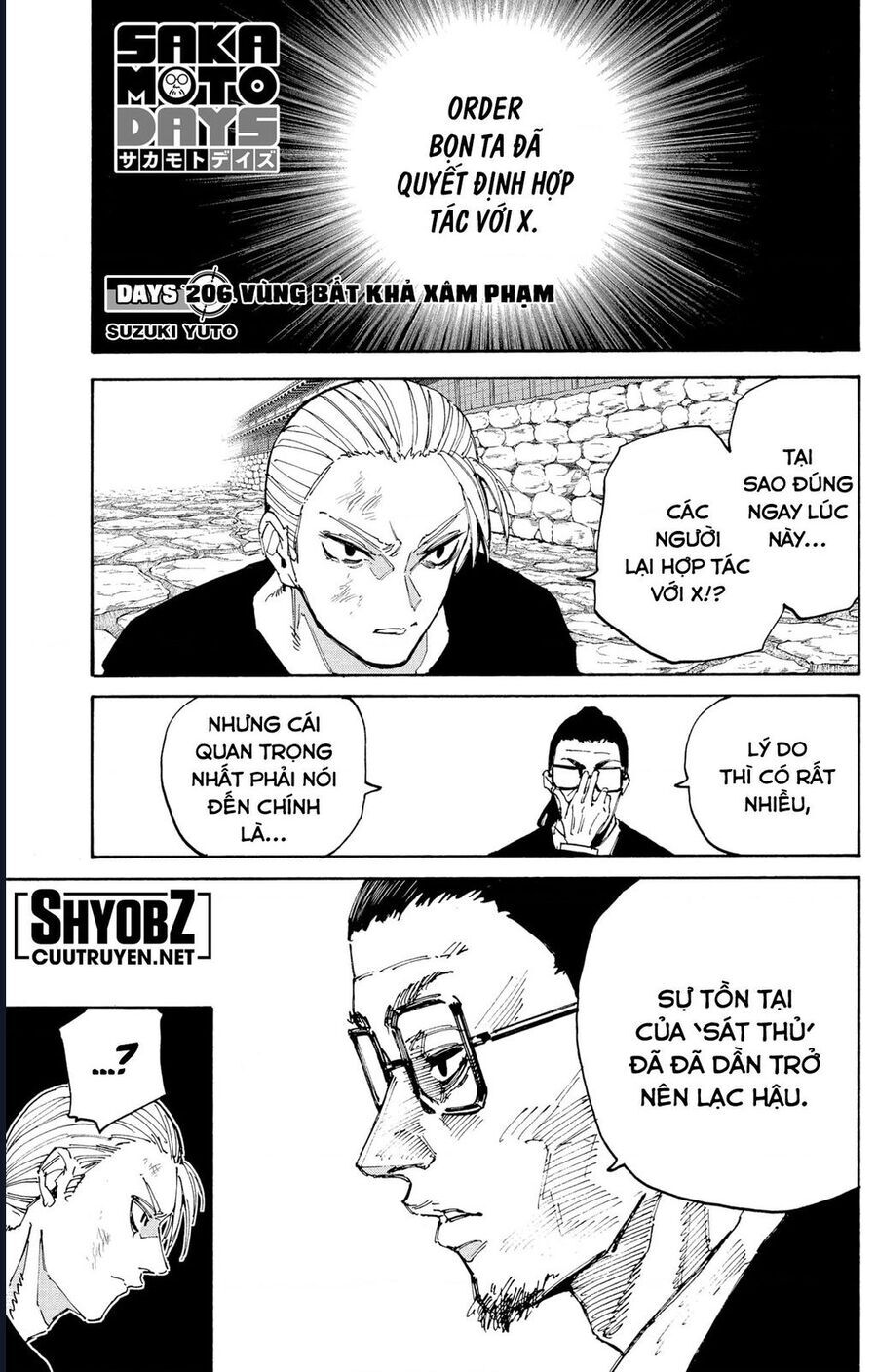 Sakamoto Days Chap 206 - Next Chap 207