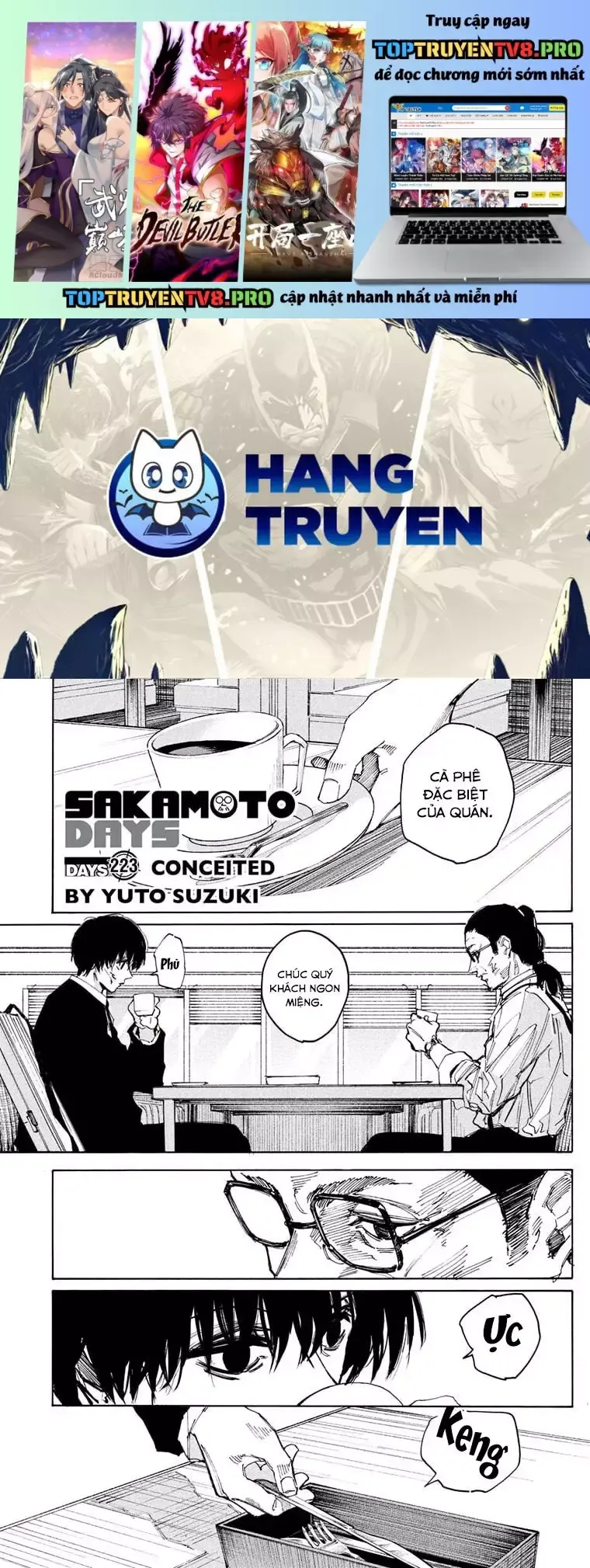 Sakamoto Days Chap 223 - Next Chap 224