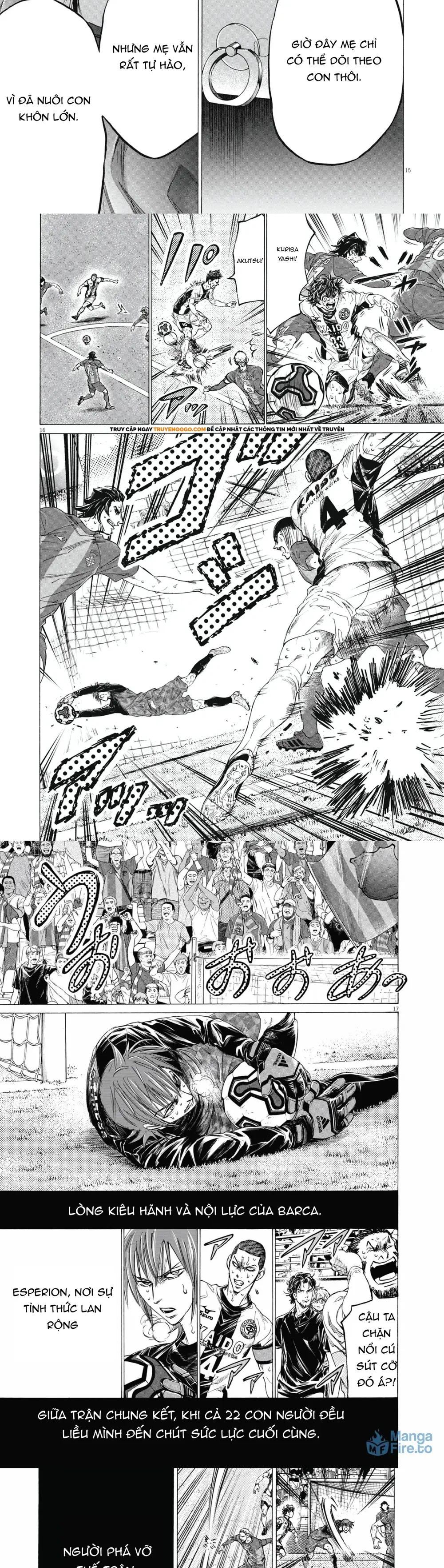 Thiên Tài Bóng Đá Ashito Chap 403 - Next Chap 404