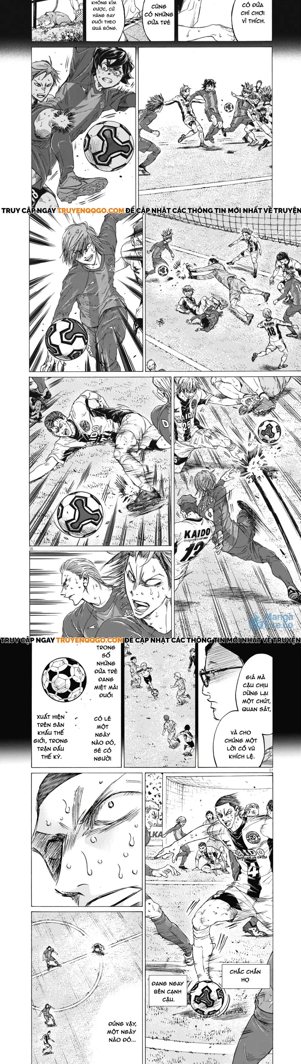 Thiên Tài Bóng Đá Ashito Chap 405 - Next Chap 406