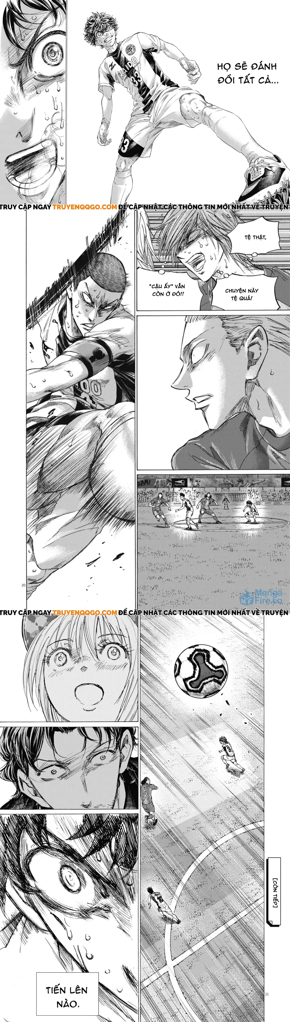 Thiên Tài Bóng Đá Ashito Chap 405 - Next Chap 406