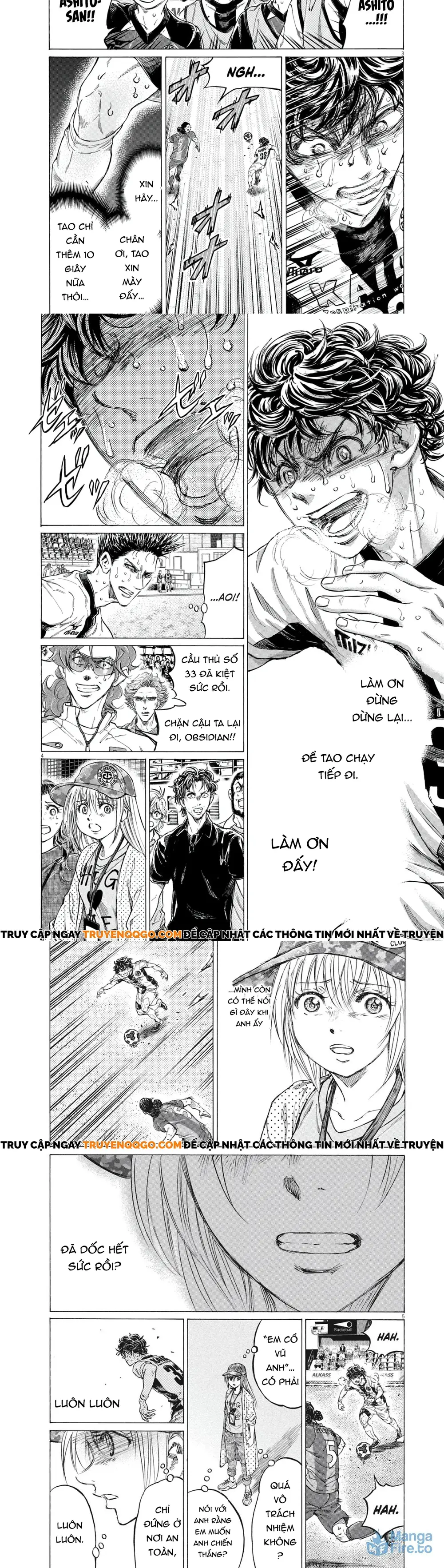 Thiên Tài Bóng Đá Ashito Chap 406 - Next Chap 407