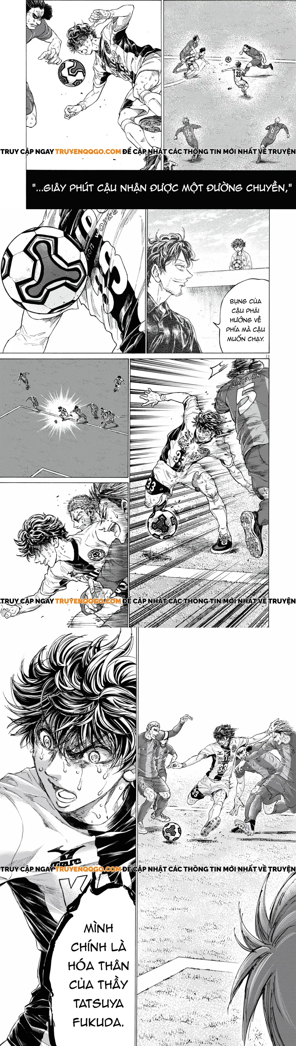 Thiên Tài Bóng Đá Ashito Chap 406 - Next Chap 407