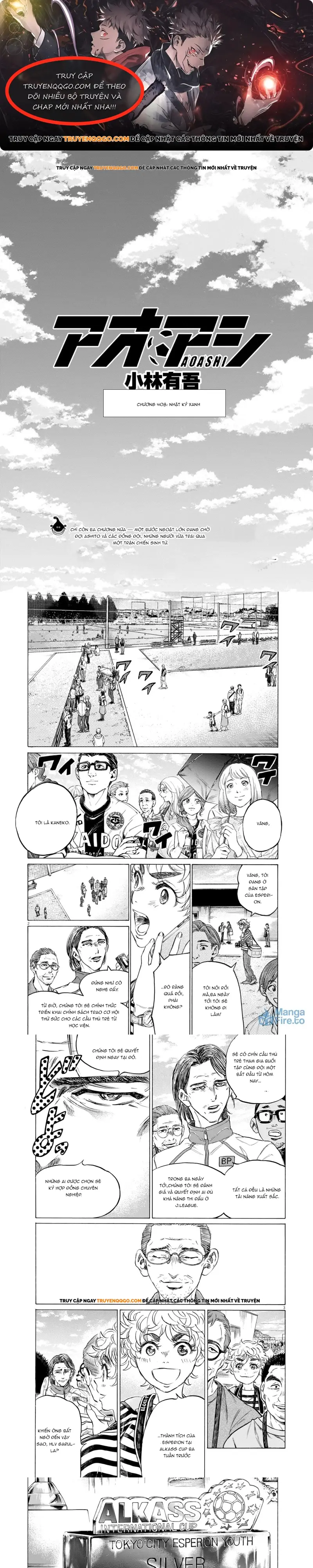 Thiên Tài Bóng Đá Ashito Chap 408 - Next Chap 409