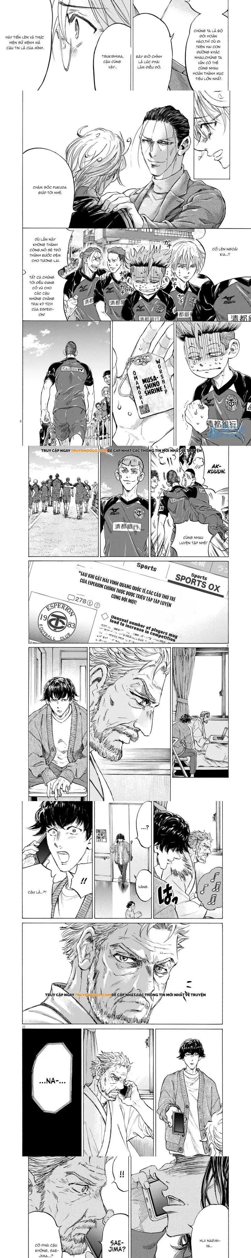 Thiên Tài Bóng Đá Ashito Chap 408 - Next Chap 409