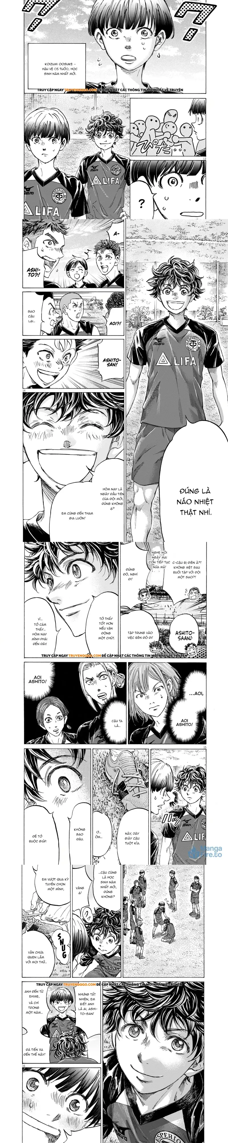 Thiên Tài Bóng Đá Ashito Chap 410 - Next Chap 411
