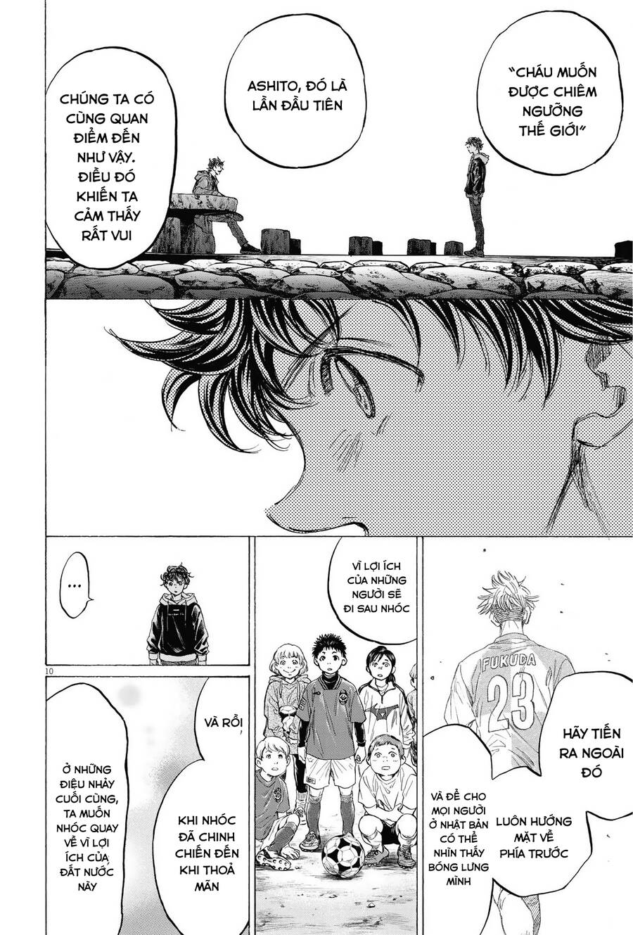 Thiên Tài Bóng Đá Ashito Chap 337 - Next Chap 338