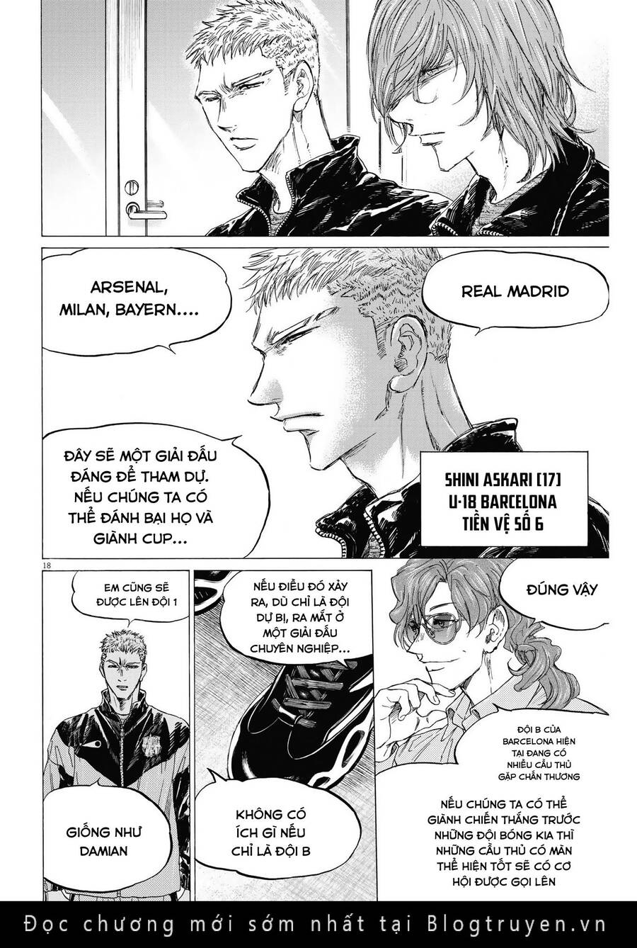 Thiên Tài Bóng Đá Ashito Chap 337 - Next Chap 338