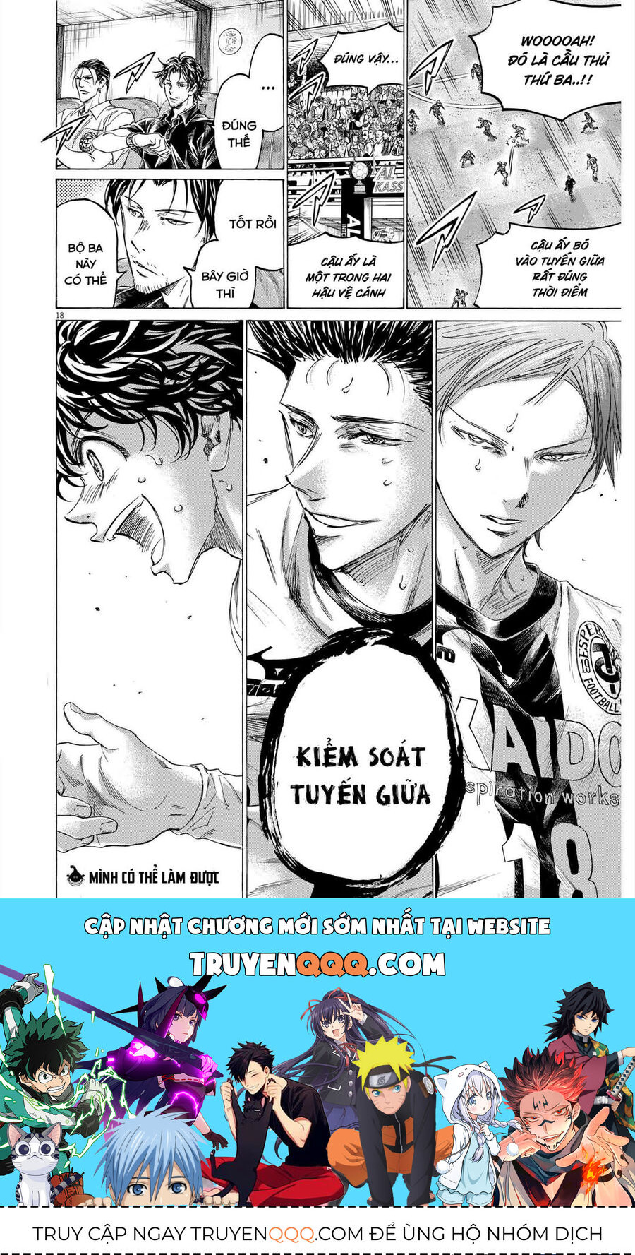 Thiên Tài Bóng Đá Ashito Chap 358 - Next Chap 359