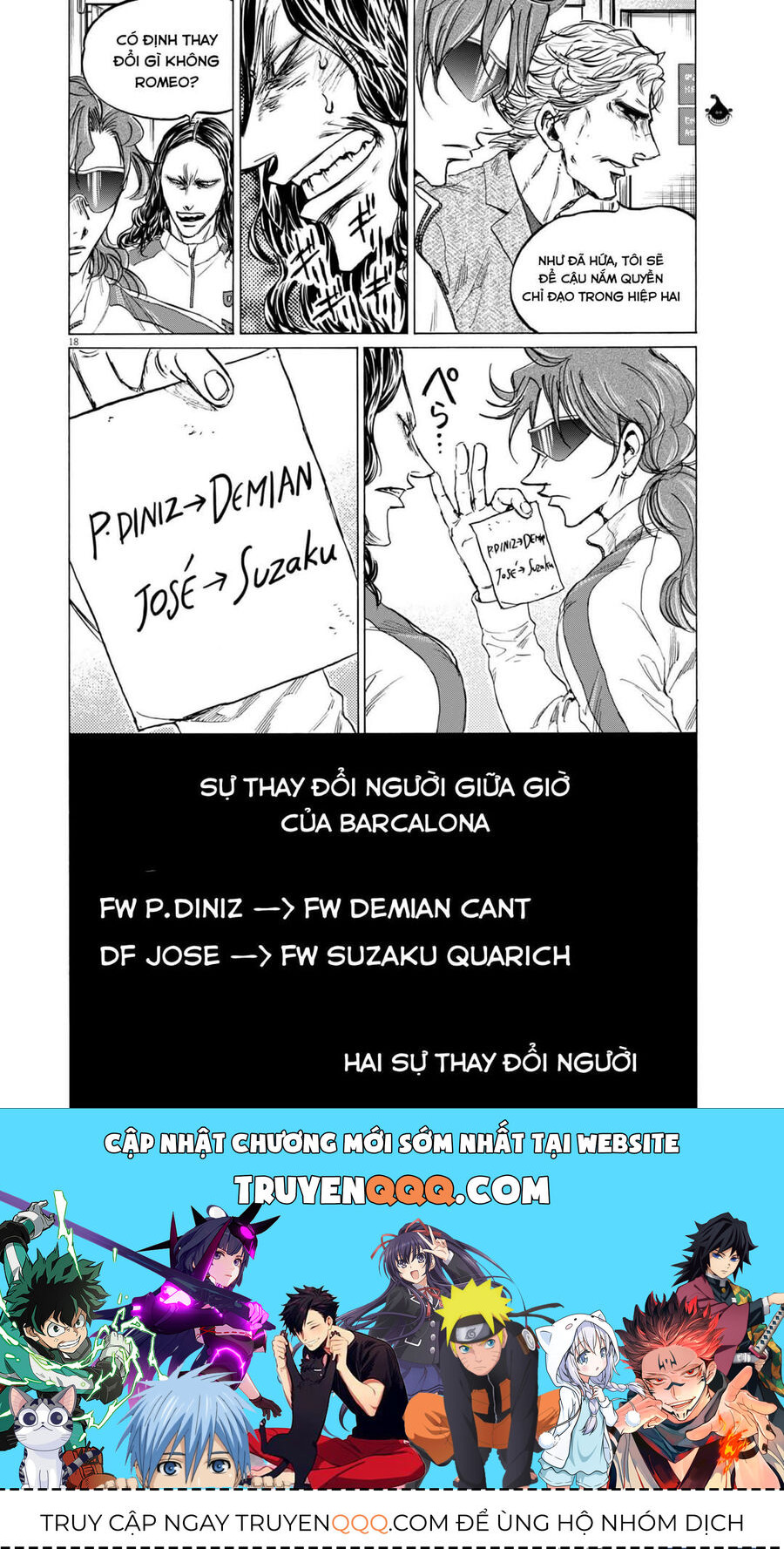 Thiên Tài Bóng Đá Ashito Chap 368 - Next Chap 369