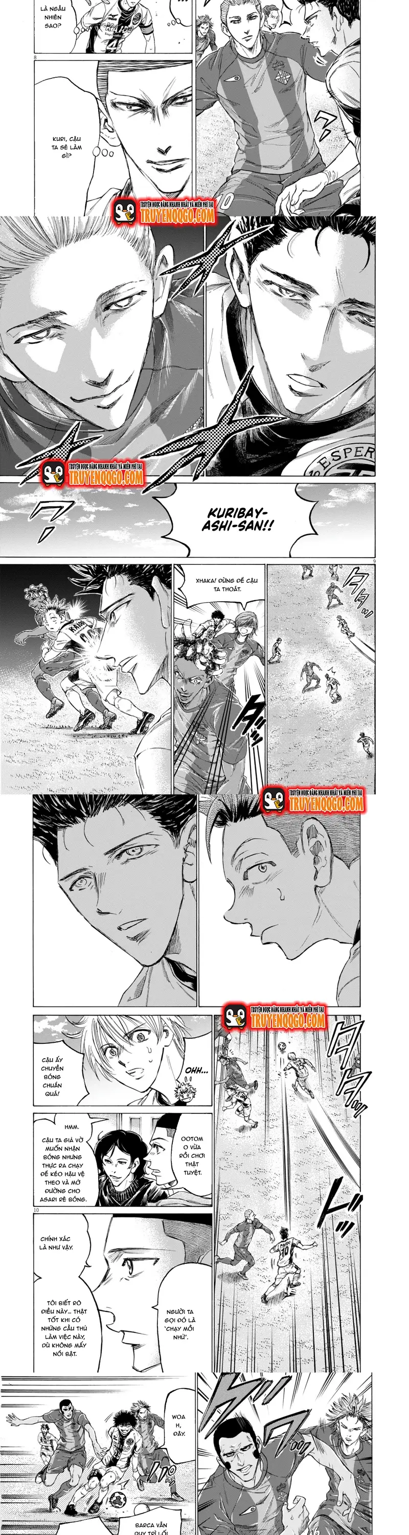 Thiên Tài Bóng Đá Ashito Chap 373 - Next Chap 374