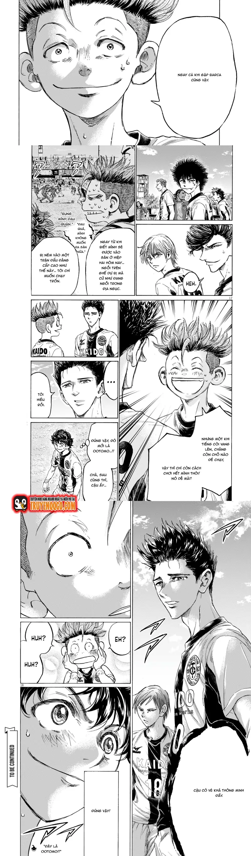 Thiên Tài Bóng Đá Ashito Chap 373 - Next Chap 374