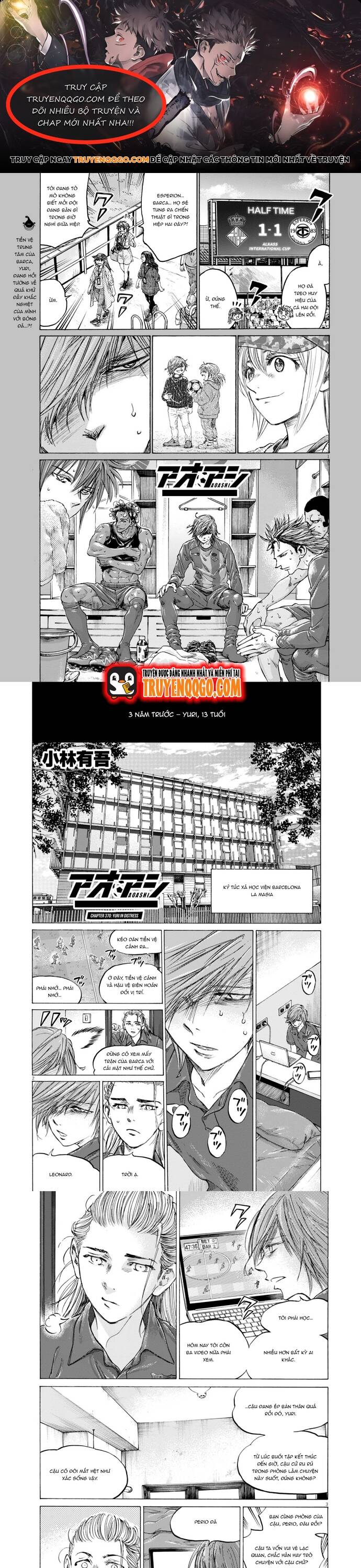 Thiên Tài Bóng Đá Ashito Chap 370 - Next Chap 371