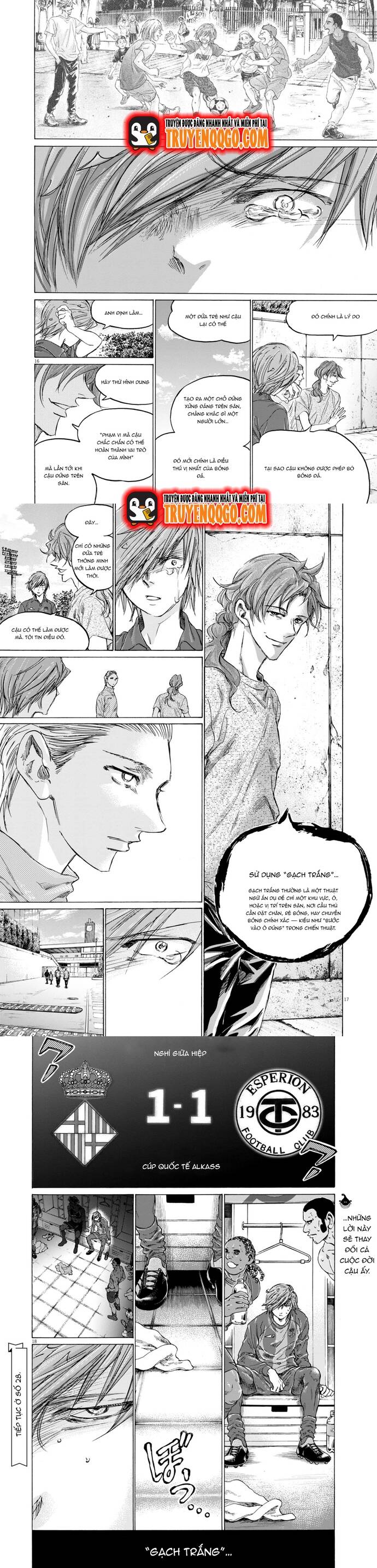 Thiên Tài Bóng Đá Ashito Chap 370 - Next Chap 371
