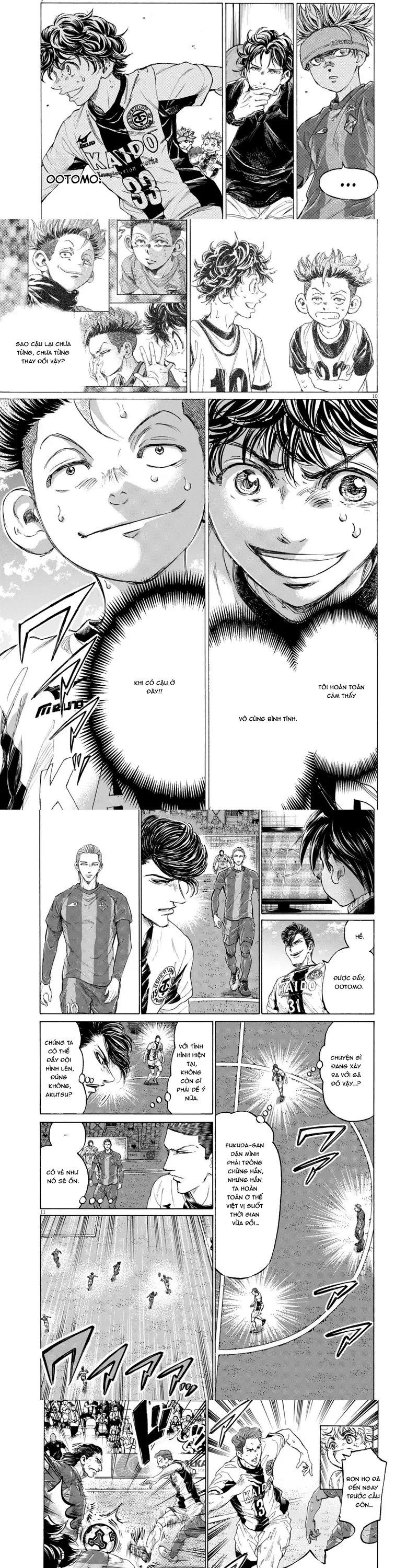 Thiên Tài Bóng Đá Ashito Chap 374 - Next Chap 375