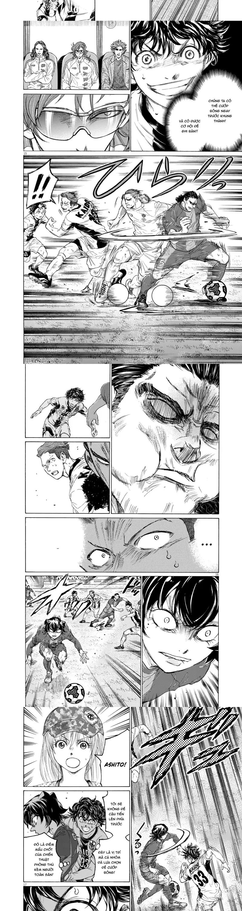 Thiên Tài Bóng Đá Ashito Chap 374 - Next Chap 375