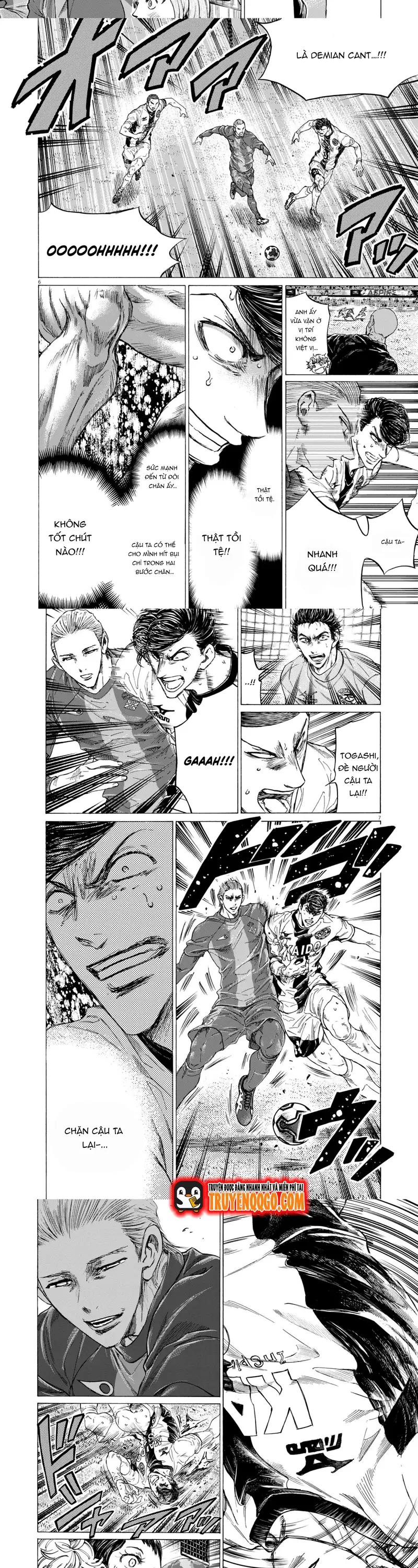 Thiên Tài Bóng Đá Ashito Chap 375 - Next Chap 376