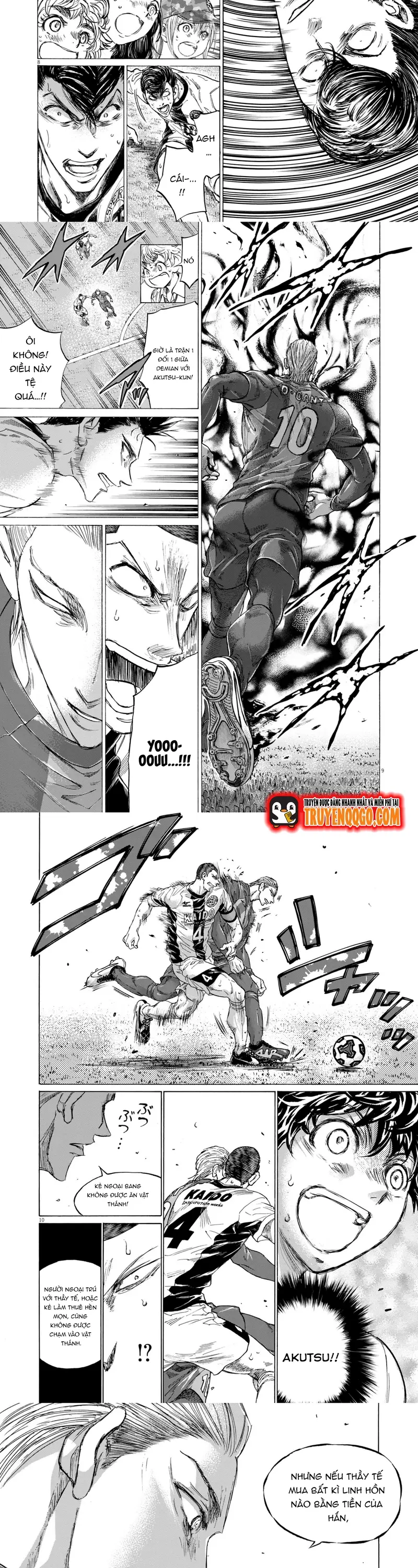 Thiên Tài Bóng Đá Ashito Chap 375 - Next Chap 376