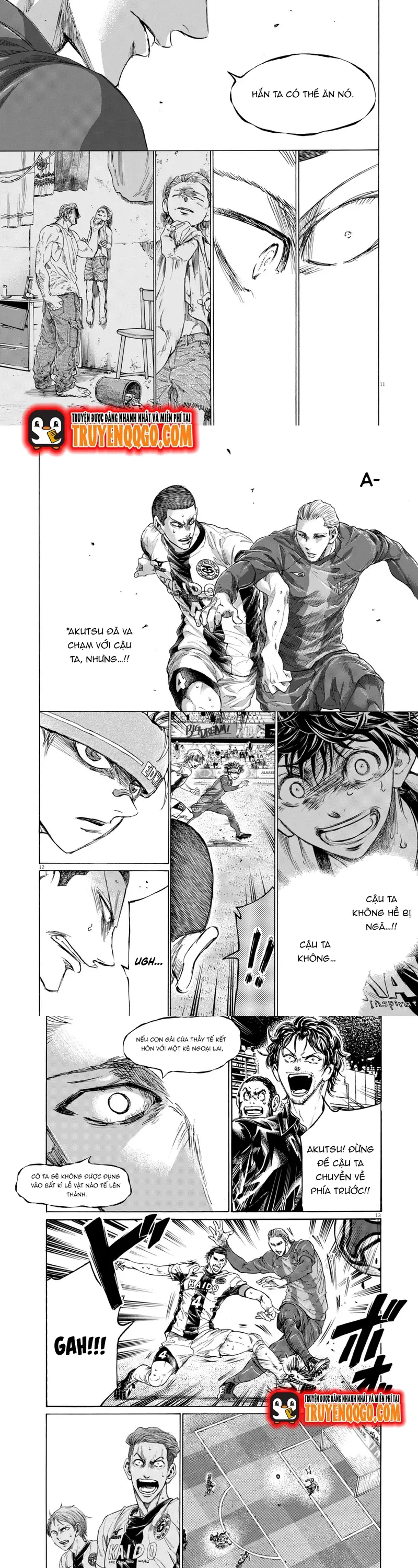 Thiên Tài Bóng Đá Ashito Chap 375 - Next Chap 376