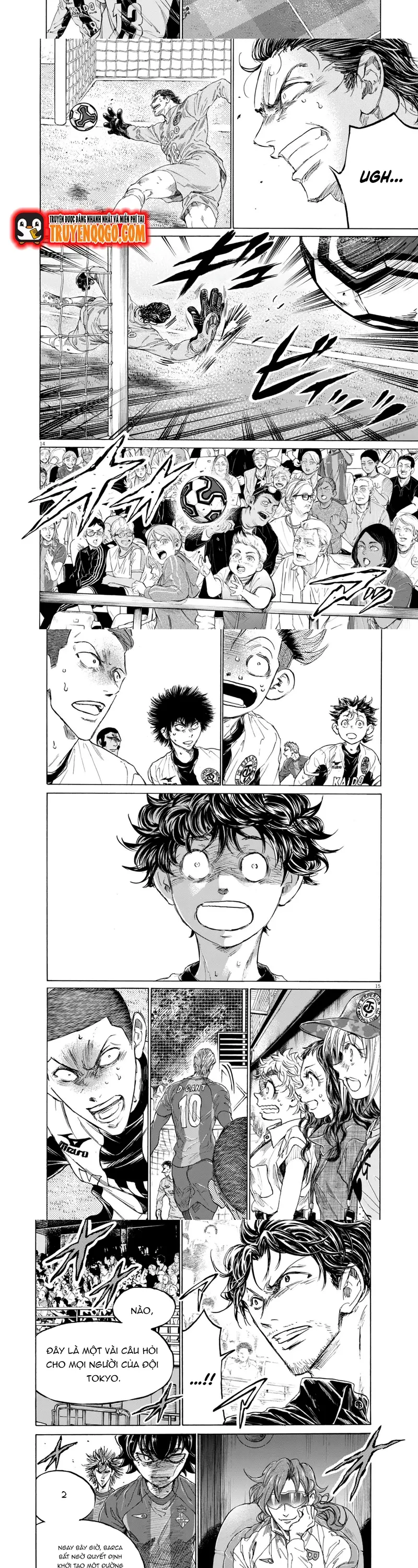 Thiên Tài Bóng Đá Ashito Chap 375 - Next Chap 376