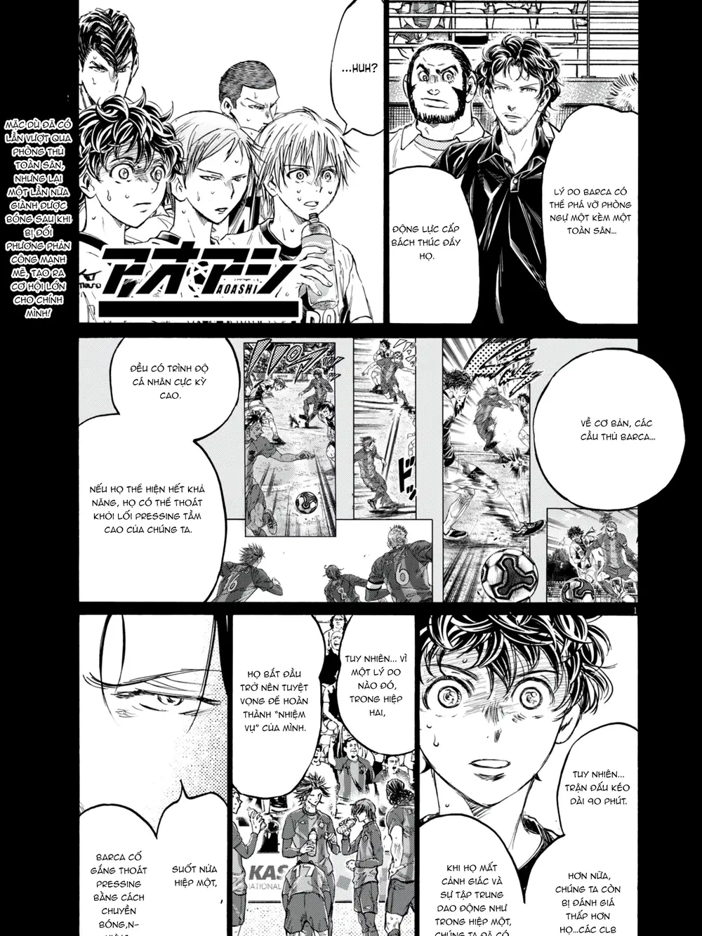 Thiên Tài Bóng Đá Ashito Chap 383 - Next Chap 384