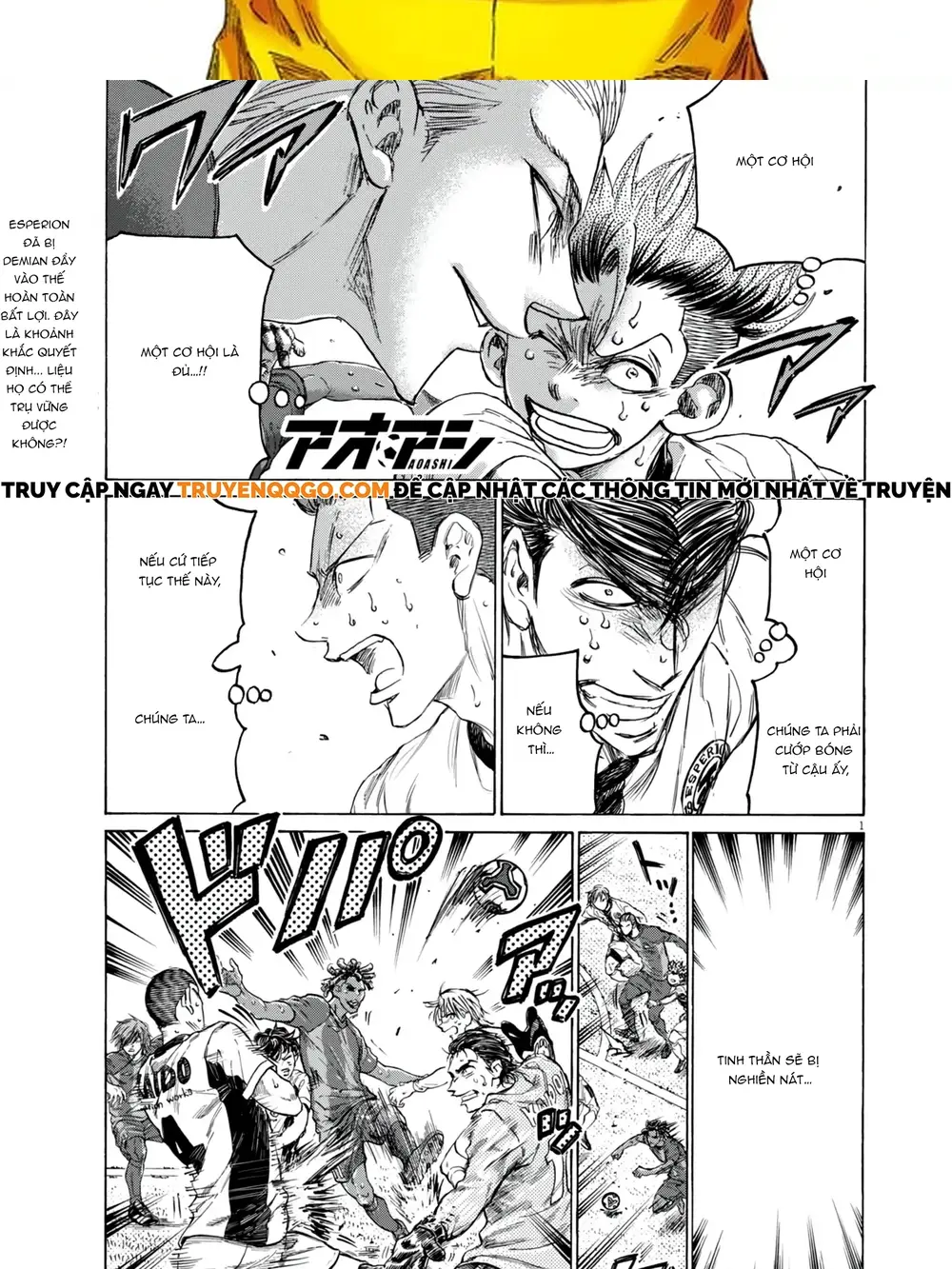 Thiên Tài Bóng Đá Ashito Chap 386 - Next Chap 387
