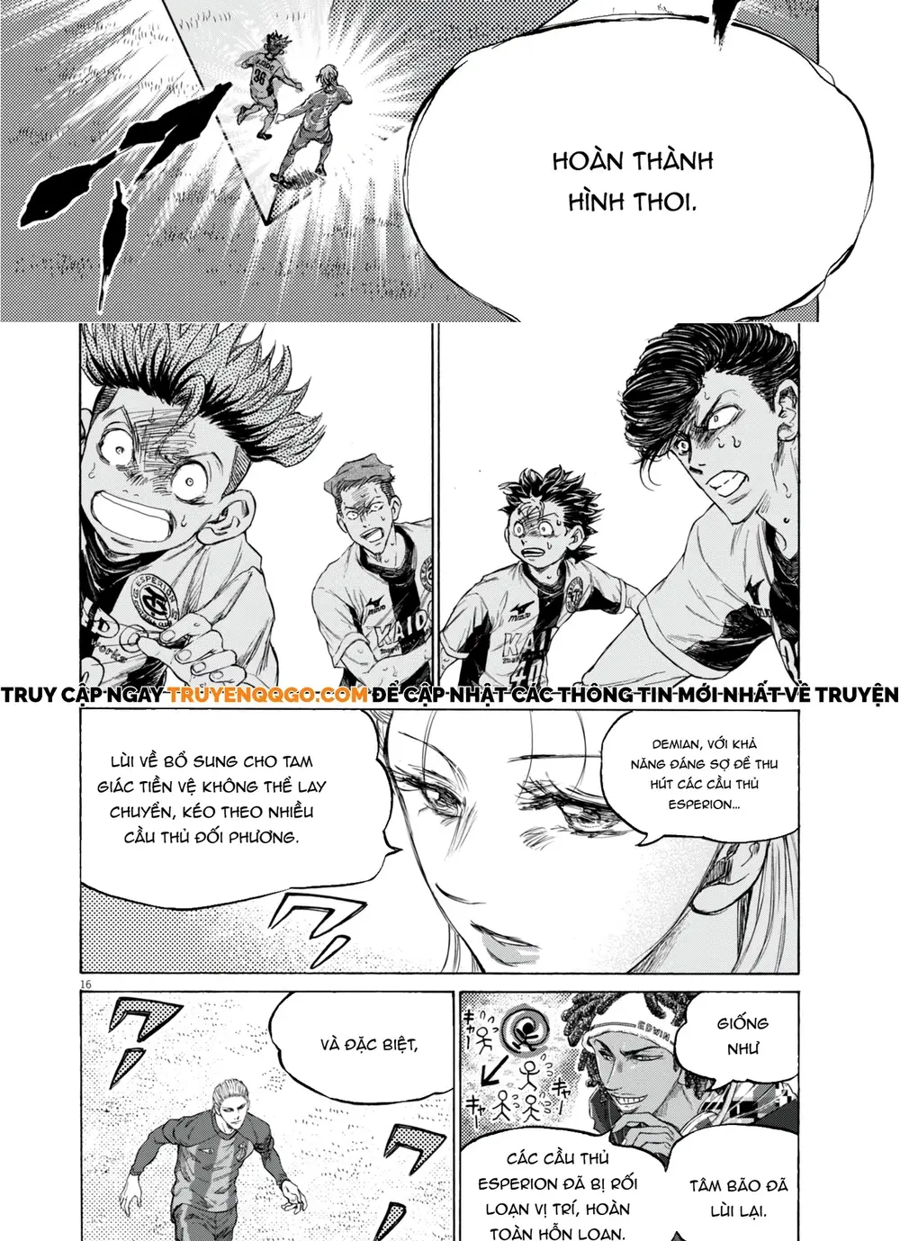 Thiên Tài Bóng Đá Ashito Chap 384 - Next Chap 385