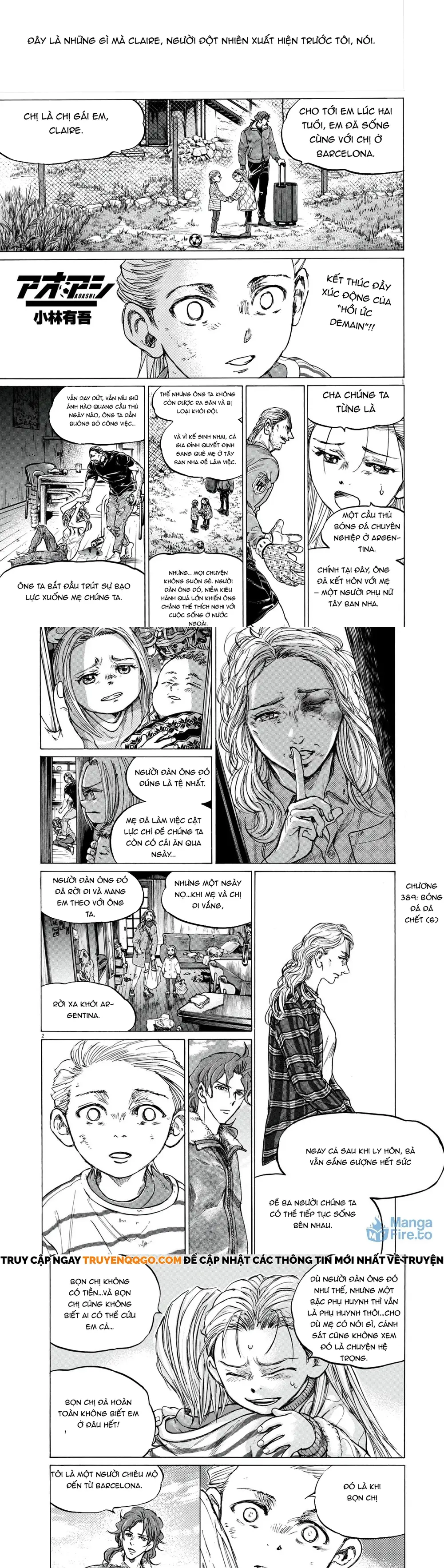 Thiên Tài Bóng Đá Ashito Chap 389 - Next Chap 390