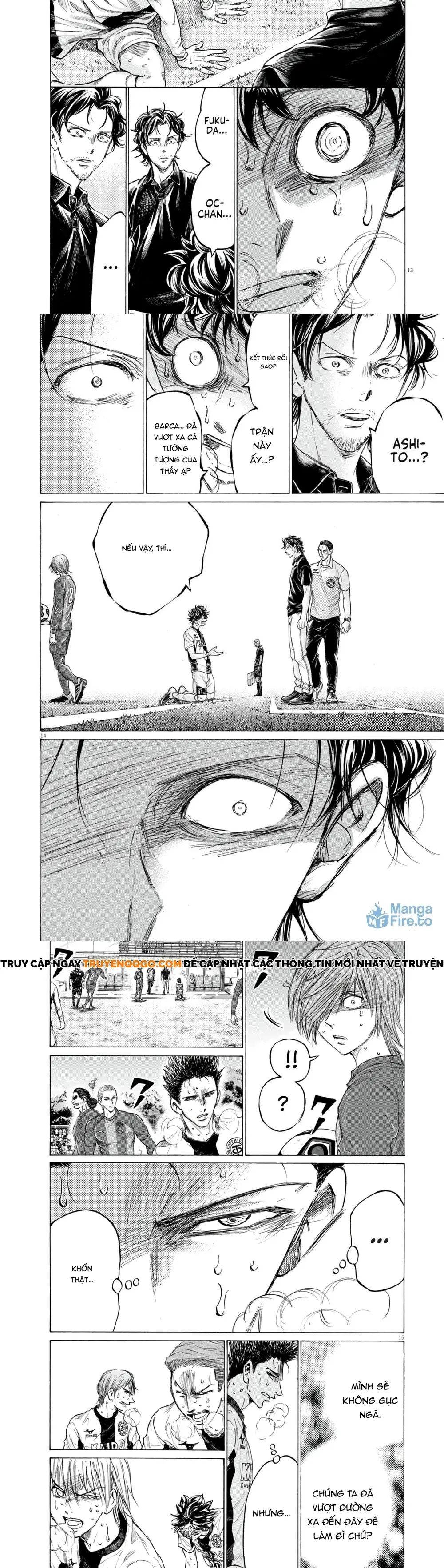 Thiên Tài Bóng Đá Ashito Chap 390 - Next Chap 391