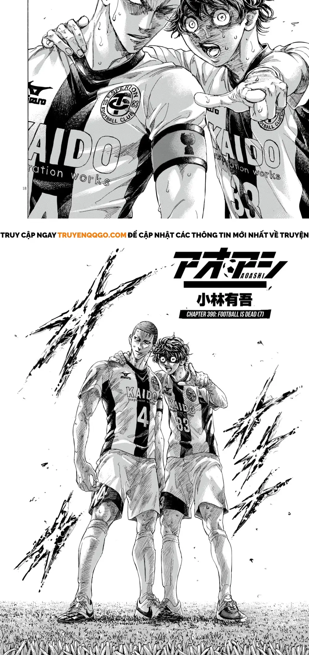 Thiên Tài Bóng Đá Ashito Chap 390 - Next Chap 391