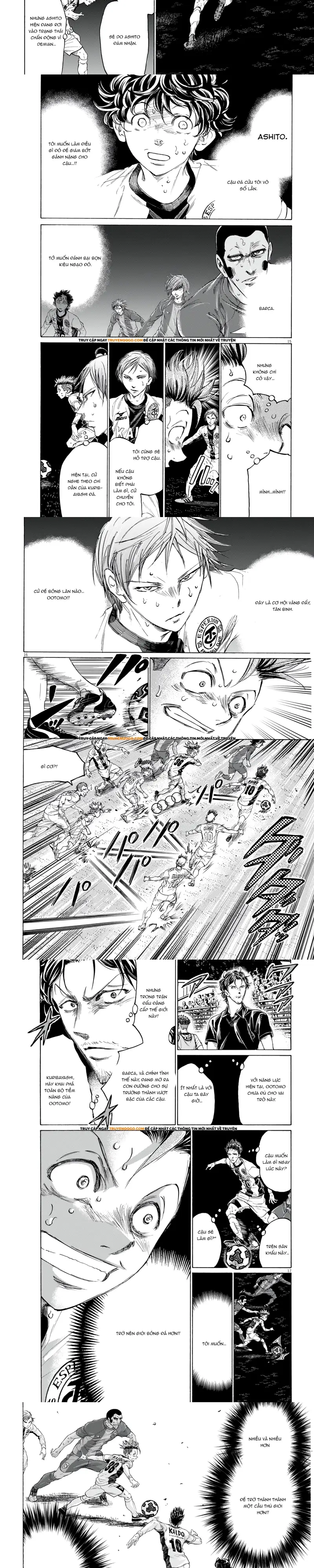 Thiên Tài Bóng Đá Ashito Chap 381 - Next Chap 382