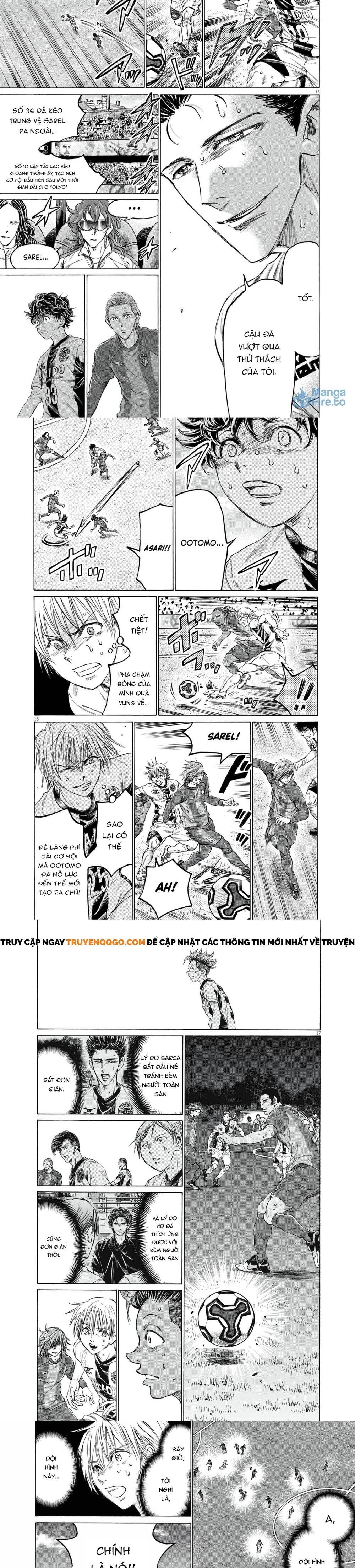 Thiên Tài Bóng Đá Ashito Chap 382 - Next Chap 383