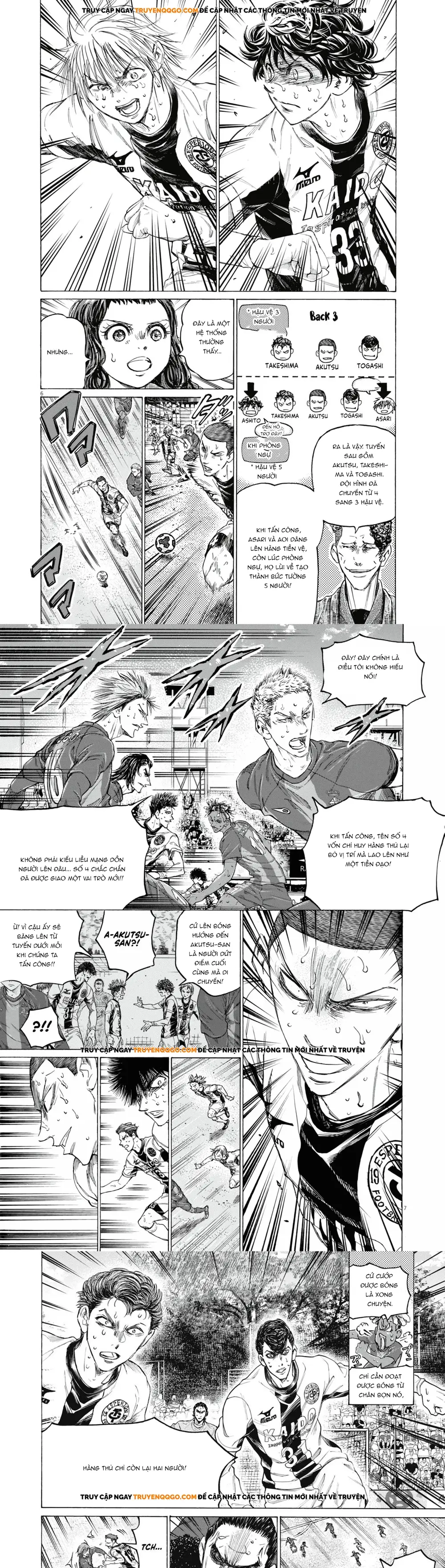 Thiên Tài Bóng Đá Ashito Chap 394 - Next Chap 395