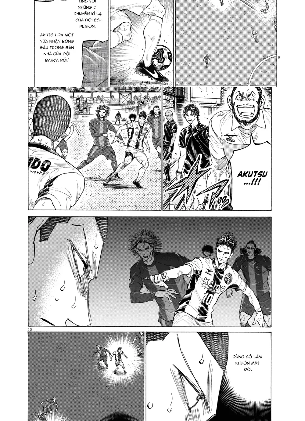 Thiên Tài Bóng Đá Ashito Chap 395 - Next Chap 396