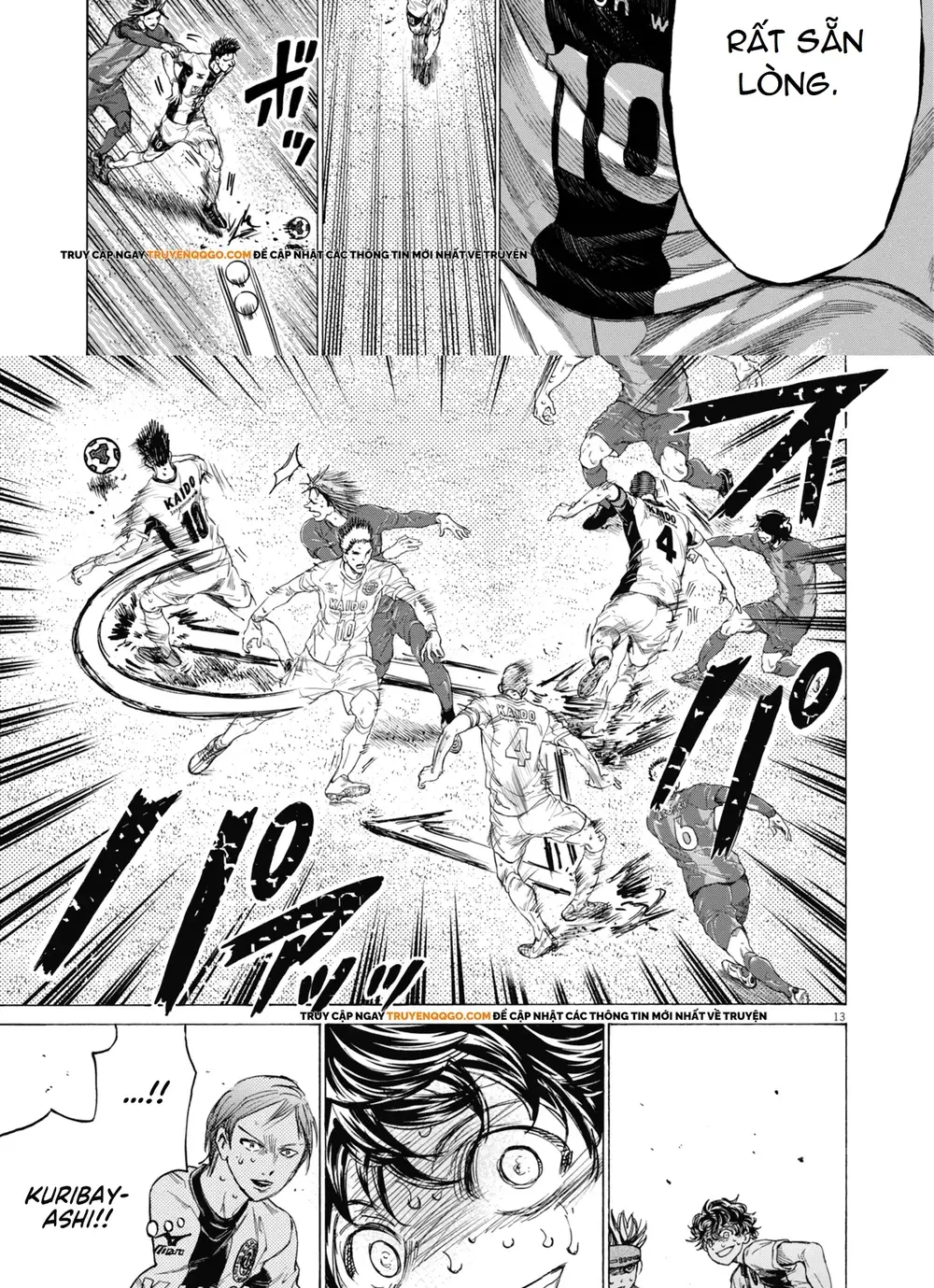 Thiên Tài Bóng Đá Ashito Chap 395 - Next Chap 396