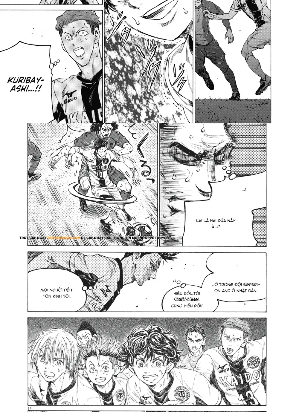 Thiên Tài Bóng Đá Ashito Chap 395 - Next Chap 396
