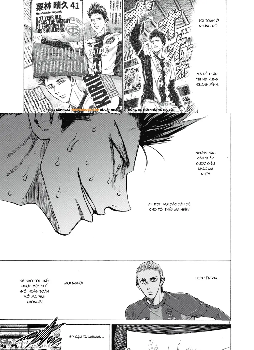 Thiên Tài Bóng Đá Ashito Chap 395 - Next Chap 396