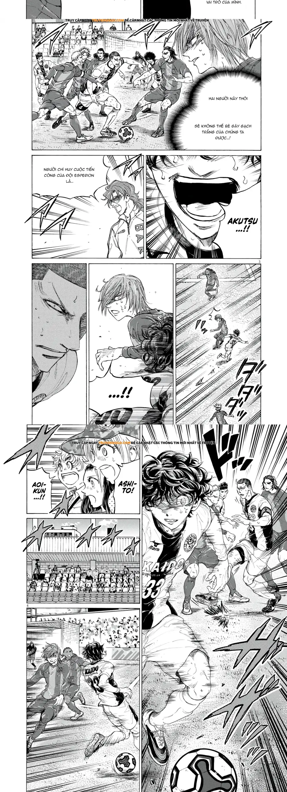 Thiên Tài Bóng Đá Ashito Chap 396 - Next Chap 397