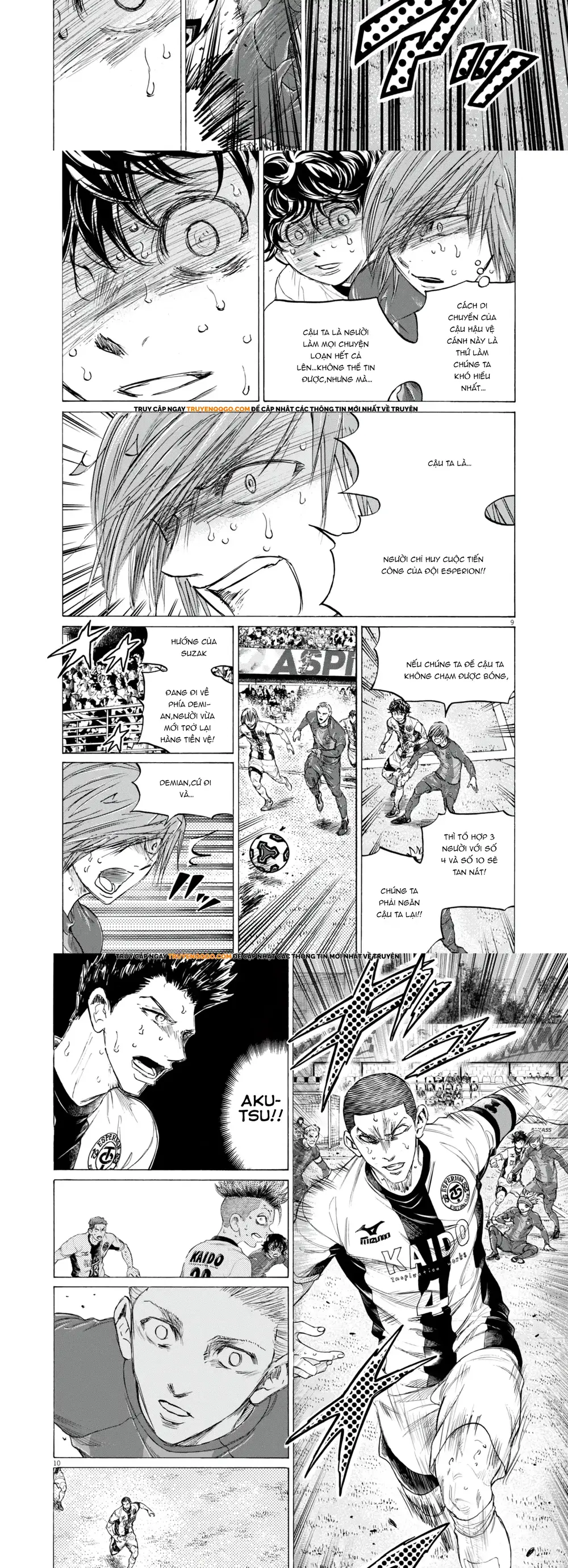 Thiên Tài Bóng Đá Ashito Chap 396 - Next Chap 397