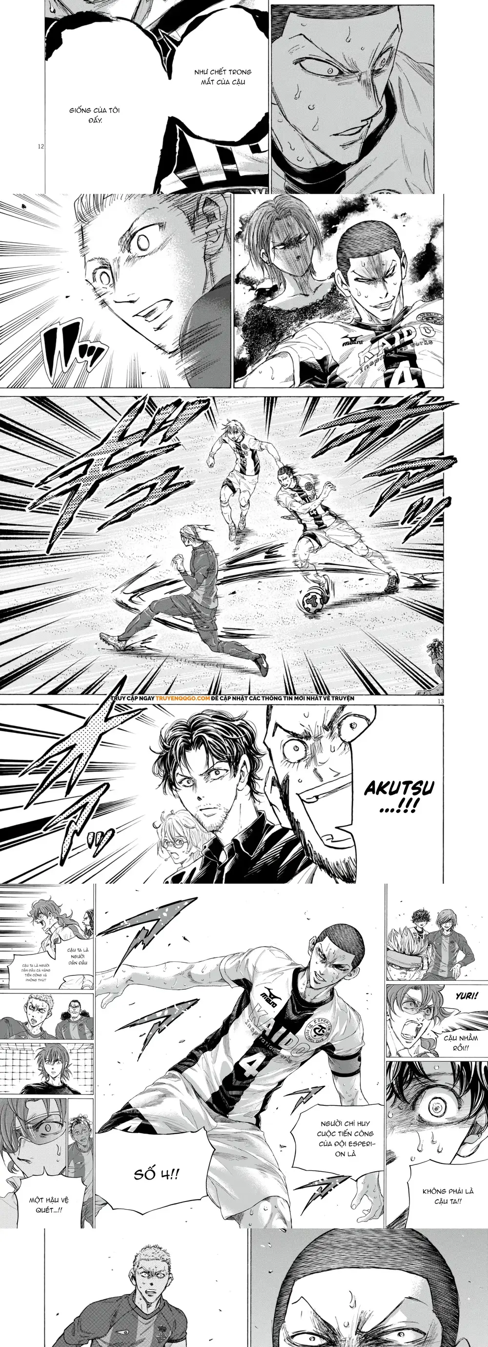 Thiên Tài Bóng Đá Ashito Chap 396 - Next Chap 397