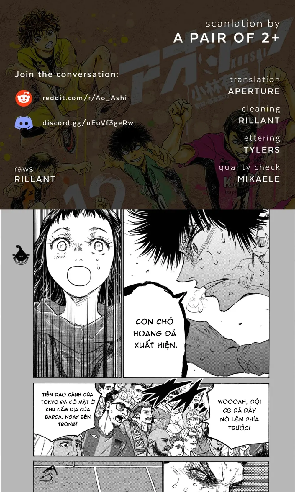 Thiên Tài Bóng Đá Ashito Chap 397 - Next Chap 398