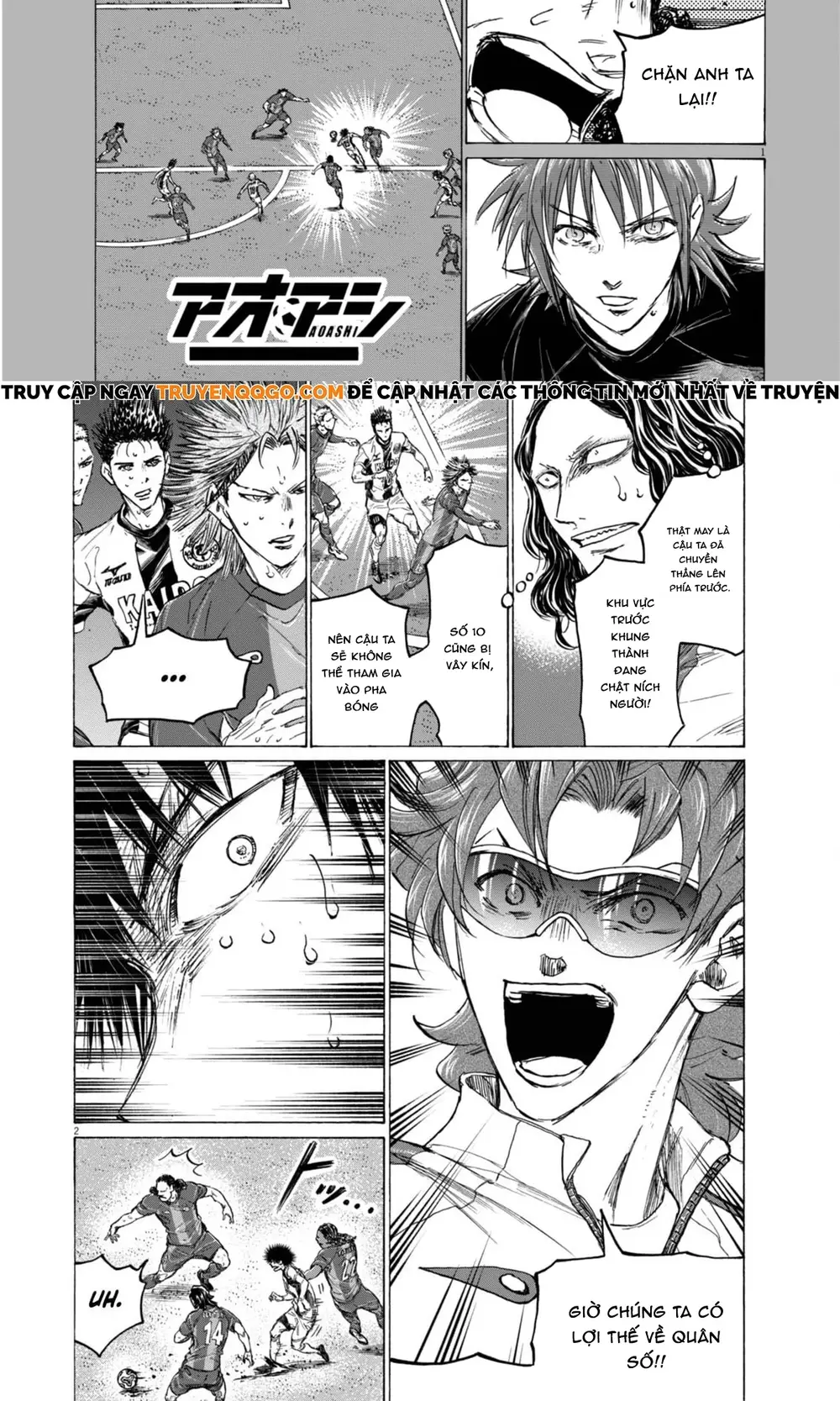 Thiên Tài Bóng Đá Ashito Chap 397 - Next Chap 398