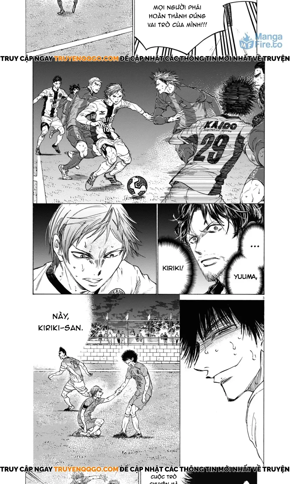 Thiên Tài Bóng Đá Ashito Chap 397 - Next Chap 398