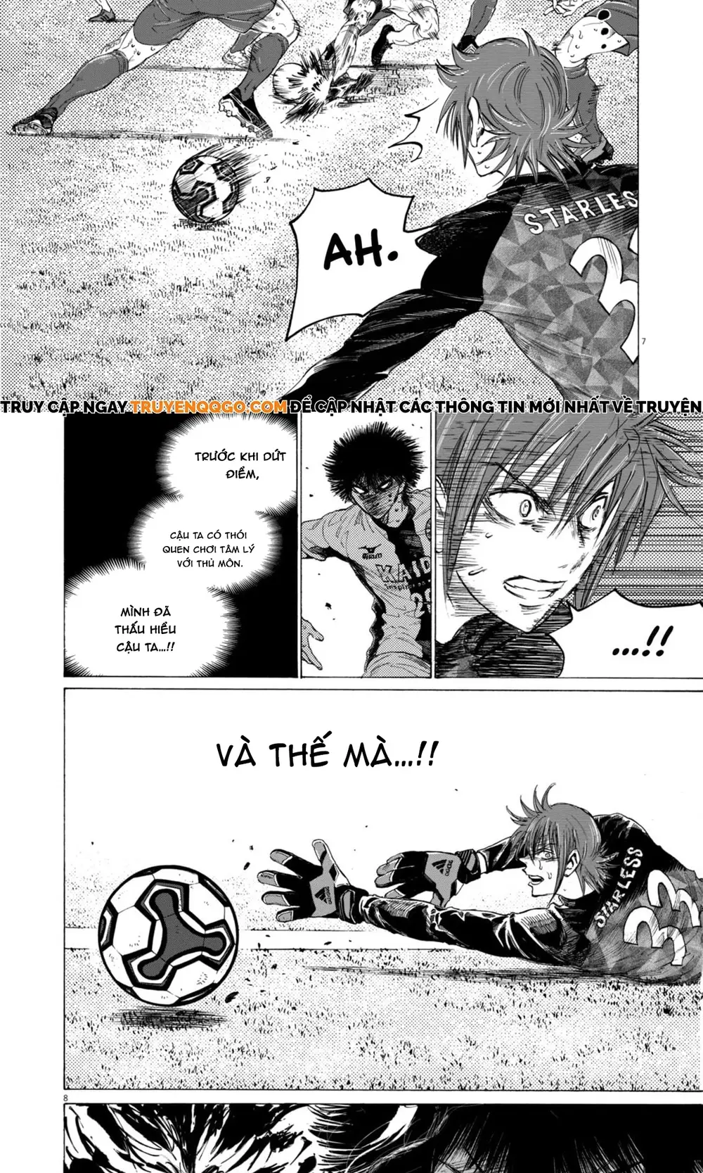 Thiên Tài Bóng Đá Ashito Chap 397 - Next Chap 398