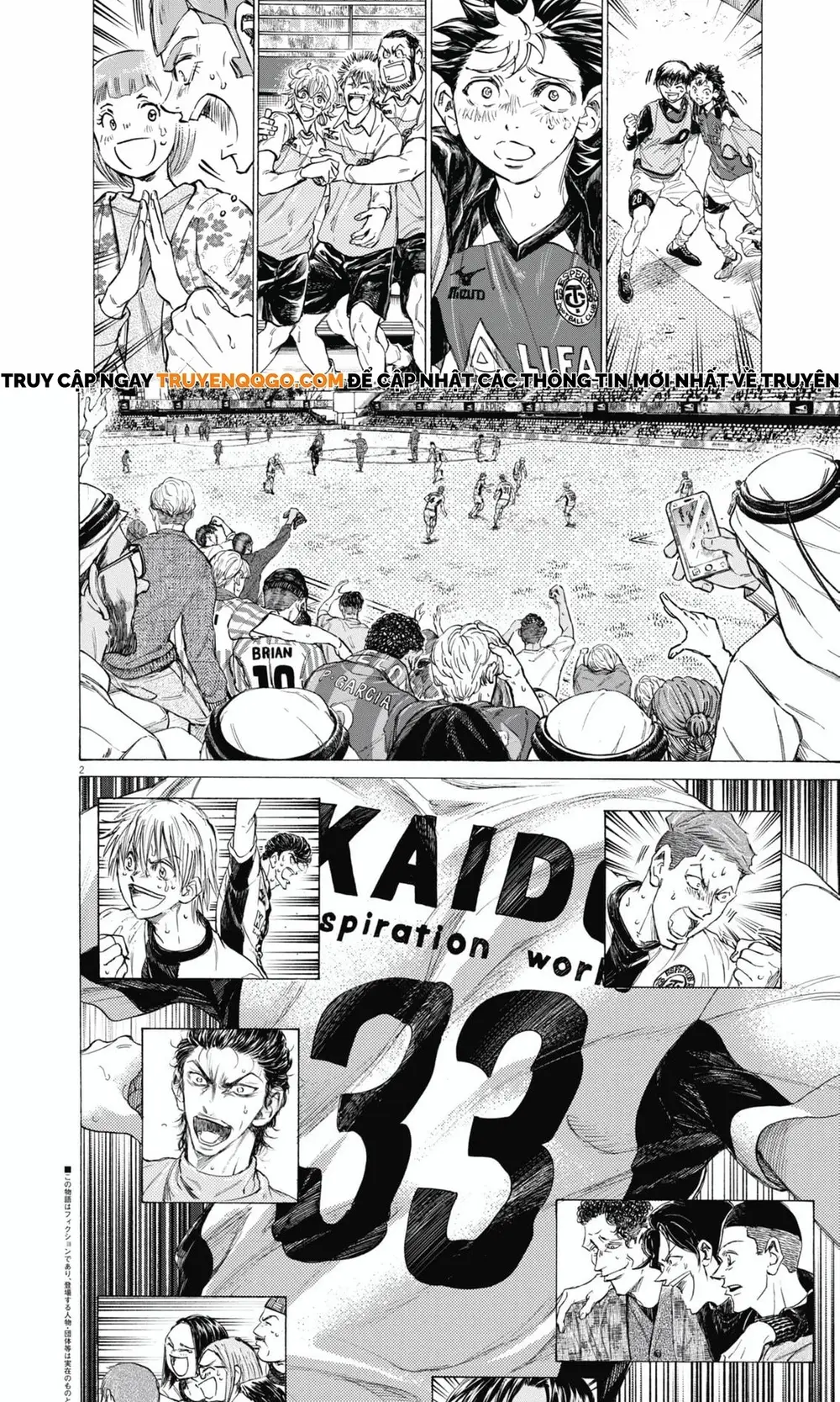 Thiên Tài Bóng Đá Ashito Chap 398 - Next Chap 399